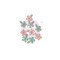 Prima Marketing Inc Sugar Cookie Christmas Collection Enamel Charms - Flower - 9 Pcs 655350996550